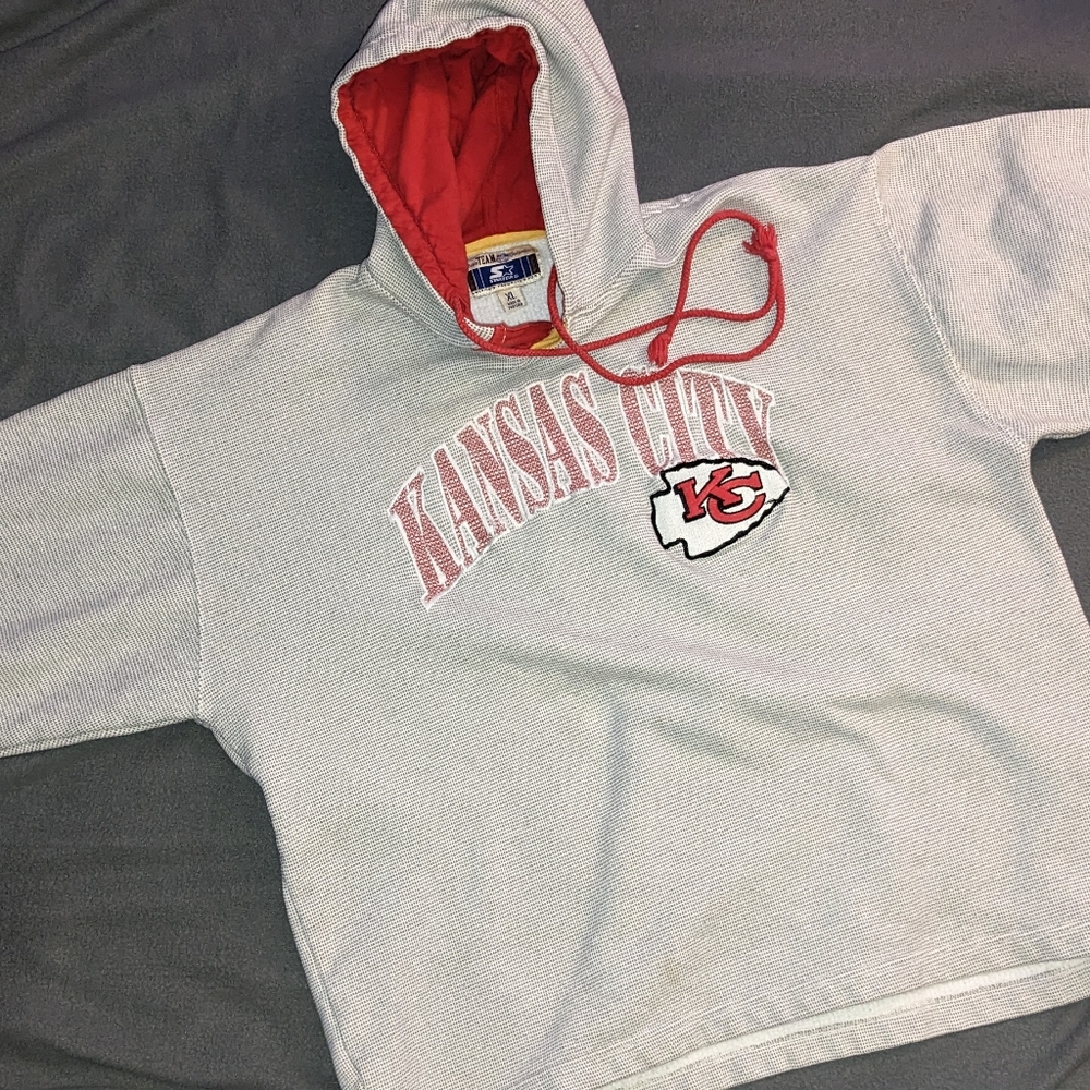 Vintage Kansas City Chief's Classic NFL Team Collection Hoodie by Starter
